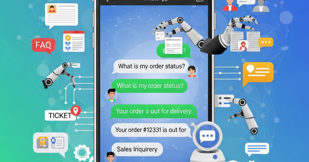 WhatsApp İle Müşteri Hizmetleri Otomasyonu: İşletmeniz İçin Yapay Zeka Asistanı